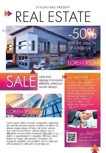 Real Estate Psd Flyer Template