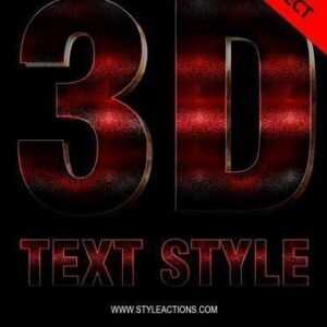 3d Text Style
