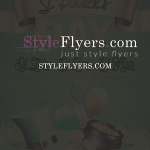 St Patricks Day Flyer premium template1