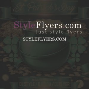St Patricks Day Flyer premium template