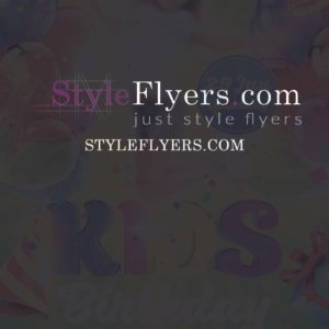 Kids Birthday Flyer
