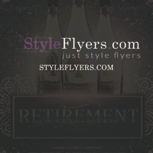 retirement PSD Flyer Template