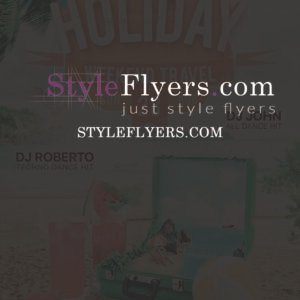 Holiday psd flyer