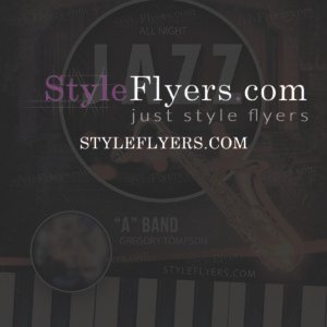 Jazz psd premium flyer template