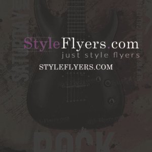 rock concert PSD Flyer Template