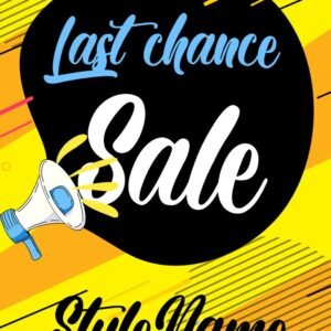 Last Chance Sale Instagram Story and Banner Template.