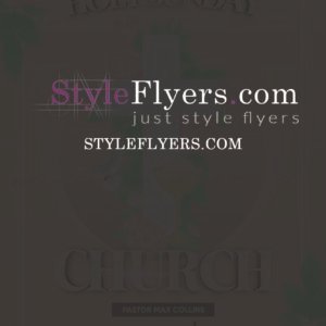 Holy Sunday Church PSD Flyer