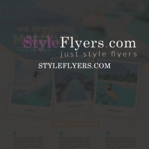 Travel Tour PSD Flyer Template