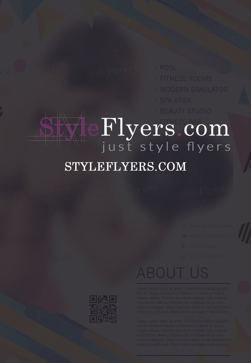gym flyer