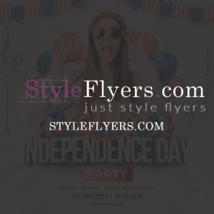 independence day party flyer