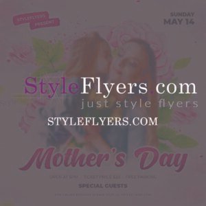 Mother’s Day flyer