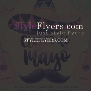 Cinco de mayo PSD Flyer Template