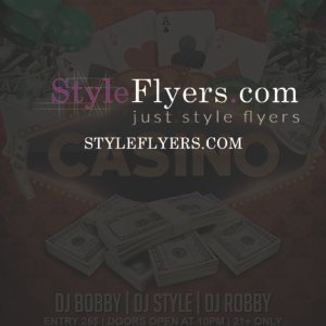 Casino PSD Flyer Template 5