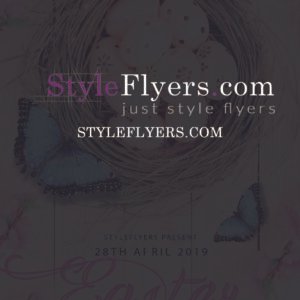 Easter PSD Flyer Template