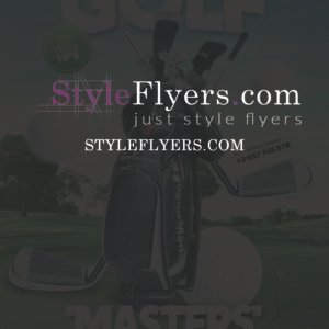 Golf Masters PSD Flyer Template