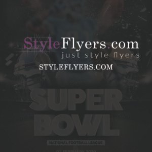 Super Bowl PSD Flyer Template