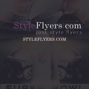 Super Bowl PSD Flyer Template1