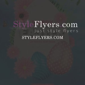 Easter PSD Flyer Template
