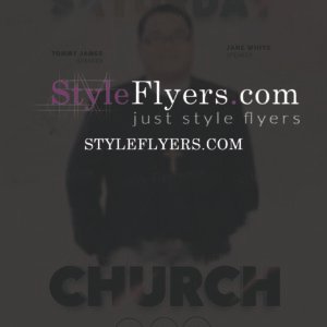 Holy Saturday Church PSD Flyer Template