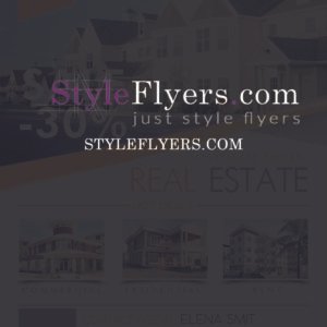 real estate PSD Flyer Template