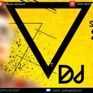 dj Remix PSD Flyer Template