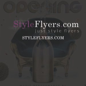 grand opening PSD Flyer Template