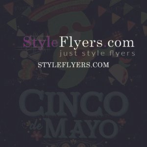 Cinco De Mayo PSD Flyer Template