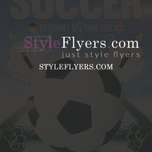 Soccer PSD Flyer Template