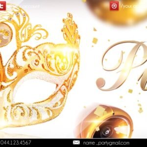 purim PSD Flyer Template