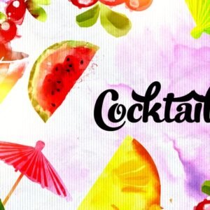 cocktail night PSD Flyer Template