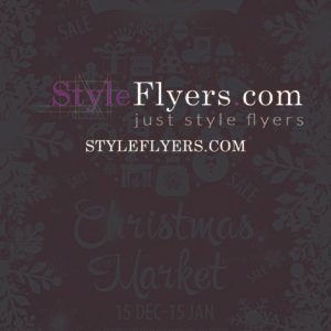 Christmas Market Flyer