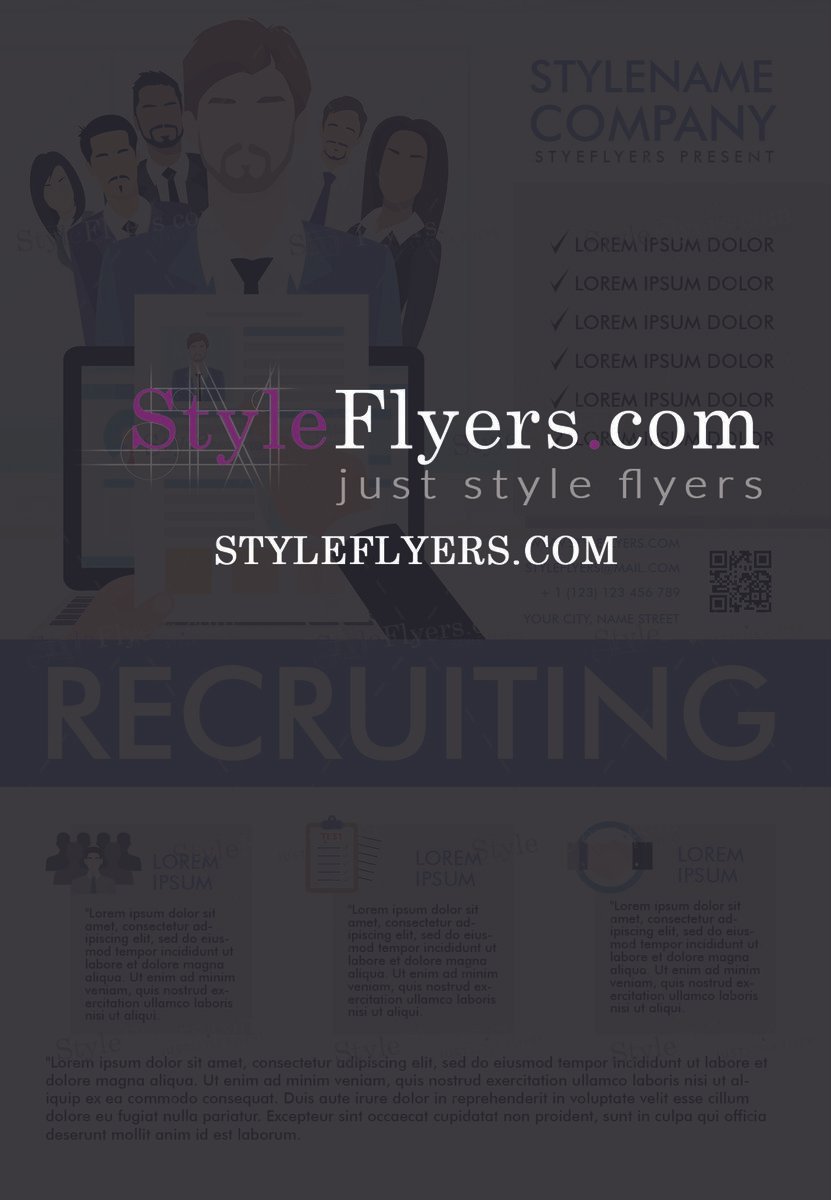 recruiting flyer