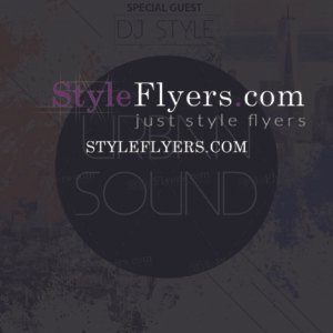 urban sound PSD Flyer Template