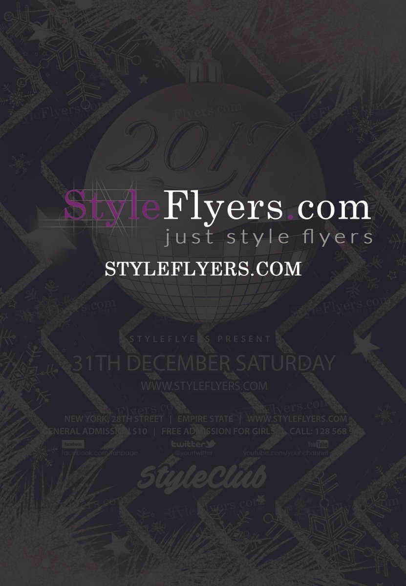 2017 PSD Flyer Template