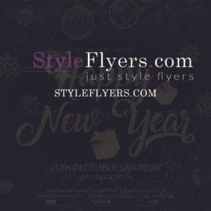 Happy New Year Flyer
