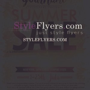 Summer Sale Flyer
