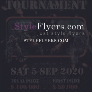 Mobile Game Tournament Flyer