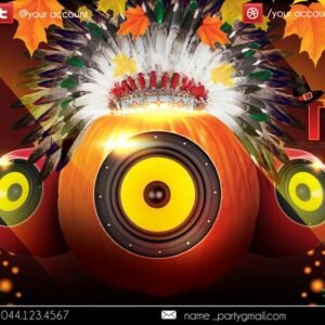 Thanksgiving day3 PSD Flyer Template