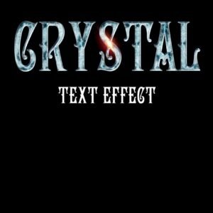Crystal Text Effect
