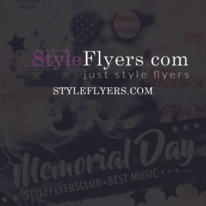memorial PSD Flyer Template