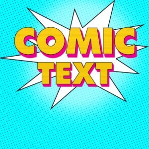 Comic Text Effect