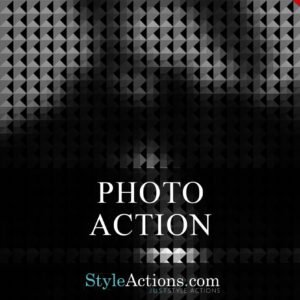 Dark Polygons Pattern PSD Action