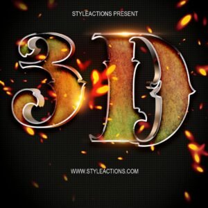 3D Text Effect