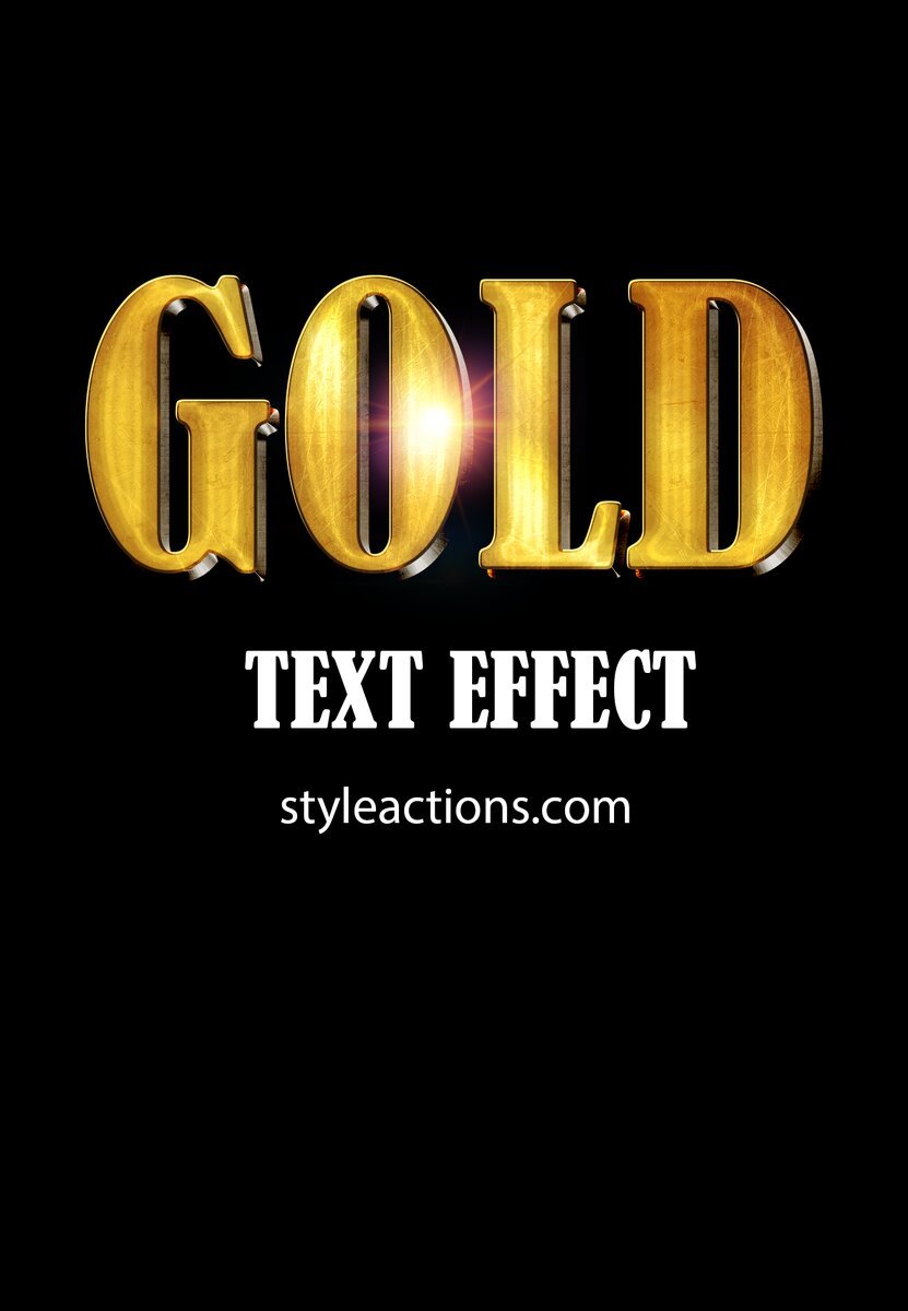 Gold Text Styles