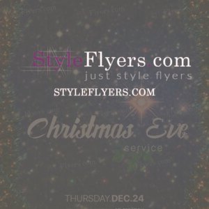 Christmas Eve Flyer