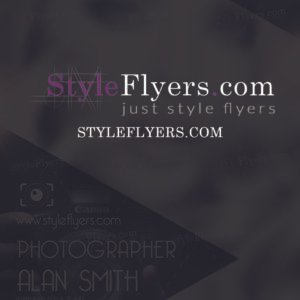 Photographer(3) PSD Flyer Template