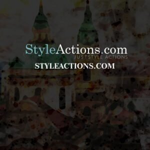 Architecture Watercolors Photoshop Action