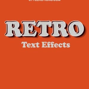 Retro Text PS Action
