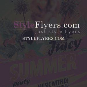 Juicy Summer Paty flyer