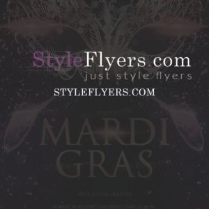 Mardi Gras(4) PSD Flyer Template